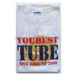 TUBE(チューブ) LIVE AROUND 2008 YOUBEST Tシャツ ブラック