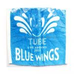 TUBE(チューブ) LIVE AROUND 2021 BLUE WINGS ハンドタオル ブルー