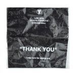 L'Arc～en～Ciel(ラルク) TETSUYA トートバッグ 2018 THANK YOU 黒