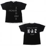 清春(SADS) イベント・フェス Tシャツ K-A-Z mcmlxx