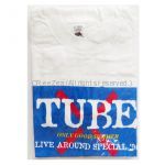 TUBE(チューブ) LIVE AROUND SPECIAL '96 ONLY GOOD SUMMER Tシャツ 白 青ロゴ
