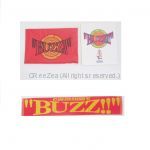 B'z(ビーズ) LIVE GYM Pleasure '95 "BUZZ" パンフレット マフラータオル封入