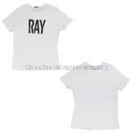 BUMP OF CHICKEN(バンプ) WILLPOLIS 2014 RAY ルーズフィット Tシャツ ホワイト