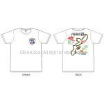 B'z(ビーズ) SHOWCASE 2013 -Pleasure75- マップTシャツ　ホワイト