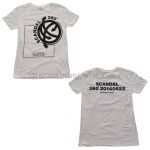 SCANDAL(スキャンダル) ARENA LIVE 2014『360°』＆『FESTIVAL』 Tシャツ ホワイト