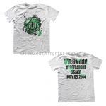 UVERworld(ウーバーワールド) LIVE TOUR 2014 京セラドーム大阪限定 Tシャツ ホワイト