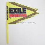 EXILE(エグザイル) LIVE TOUR 2009 MONSTER フラッグ