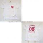 B'z(ビーズ) LIVE-GYM 2005 -CIRCLE OF ROCK- Tシャツ(ホワイト）