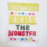 EXILE(エグザイル) LIVE TOUR 2009 MONSTER ジェルシール(クリア)