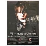 T.M.Revolution(西川貴教) ポスター 告知ポスター(Save The One, Save The All)