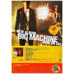 B'z(ビーズ) ポスター BIG MACHINE 2003 告知