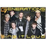 Generations(ジェネレーションズ) ポスター 特典ポスター(Sing it loud)