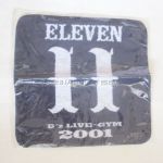 B'z(ビーズ) LIVE-GYM 2001 ELEVEN ハンドタオル ブラック