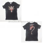 HYDE(VAMPS) 限定販売 Hydees Tシャツ(Cross＆Heart) ブラック