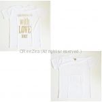 西野カナ(カナやん) with LOVE tour2015 オリジナルTシャツ ホワイト
