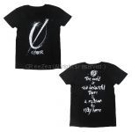 UVERworld(ウーバーワールド) O CHOIR TOUR 2014-2015 Tシャツ ブラック