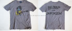 BUMP OF CHICKEN(バンプ) GOLD GLIDER TOUR 2012 STITCH! Tシャツ（チャコールグレー）