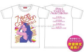 May J.(メイ・ジェイ) Tour 2013 - 7 Years Collection - Tシャツ(ホワイト)