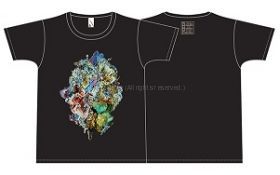 RADWIMPS(ラッド) GRAND PRIX 2014 実況生中継 鉱石Tシャツ(ブラック)
