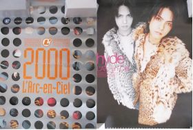 L'Arc～en～Ciel(ラルク) オフィシャルグッズ カレンダー(2000)