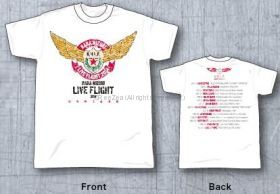 水樹奈々 NANA MIZUKI LIVE FLIGHT 2014 NM-TEE(Tシャツ) A WHITE