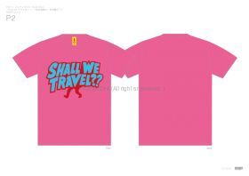 TOUR 2010 Shall we トラベる Tシャツ ピンク