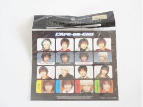 L'Arc～en～Ciel(ラルク) オフィシャルグッズ ミニフォトシール