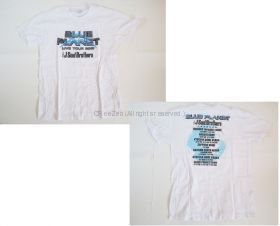 三代目 J Soul Brothers(JSB) LIVE TOUR 2015 BLUE PLANET Tシャツ(ホワイト)