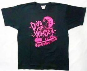 ポルノグラフィティ(porno) 幕張ロマンスポルノ'11～DAYS OF WONDER～ Tシャツ(ブラック）