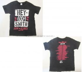 HEY-SMITH(ヘイスミス) その他 Tシャツ ブラック レッド now album japan tour 2013