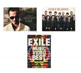 EXILE(エグザイル) ポスター EXILE JAPAN ATSUSHI Solo 2014 MUSIC VIDEO BEST 3枚組