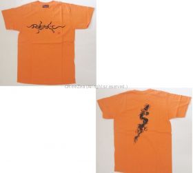 B'z(ビーズ) LIVE GYM '99 Brotherhood Tシャツ -Respect III- 稲葉デザイン オレンジ