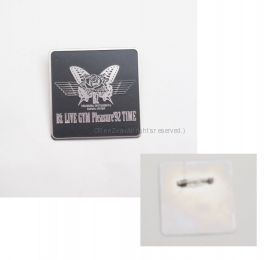 B'z(ビーズ) LIVE-GYM Pleasure'92 TIME ツアーバッジ