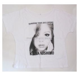 西野カナ(カナやん) Kanayan Tour 2013～Spring～ オリジナルレディースＴシャツ