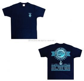 Aqours(アクア) クラブ活動 LIVE & FAN MEETING ? Landing action Yeah!! ? Tシャツ フリー