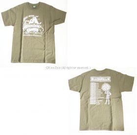 水樹奈々(NANA) LIVE ADVENTURE 2015 Tシャツ(カーキ）
