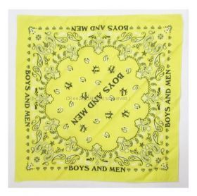 BOYS AND MEN(ボイメン) 真夏の強化合宿！ボイメンがもっと好きになっちゃうツアー2016 バンダナ 平松賢人 黄