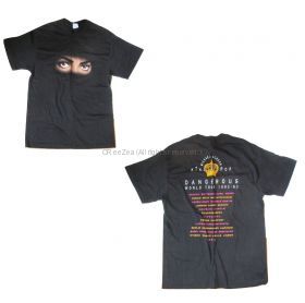マイケル・ジャクソン(キング・オブ・ポップ) その他 Tシャツ Dangerous World Tour デンジャラス・ワールド・ツアー 1992-1993