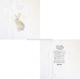 Mr.Children(ミスチル) STADIUM TOUR 2011 SENSE -in the field- EAR(ウサギ) Vネック Tシャツ