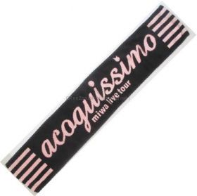 miwa(ミワ) acoustic live tour "acoguissimo" マフラータオル 2011