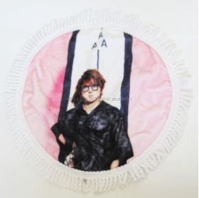 AAA(トリプルエー)  SUMMER PARTY 2018 ラウンドミニタオル 橙 西島隆弘