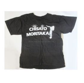 森高千里(もりたかちさと) その他 Tシャツ ブラック 初期