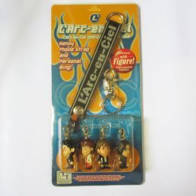 L'Arc～en～Ciel(ラルク) 1999 GRAND CROSS TOUR 携帯ストラップ フィギュア4体