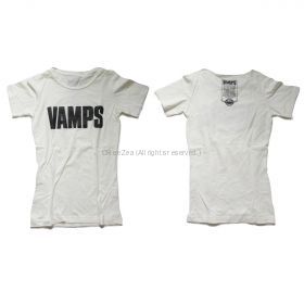 VAMPS(HYDEソロ) VAMPS LIVE 2009 Tシャツ ホワイト