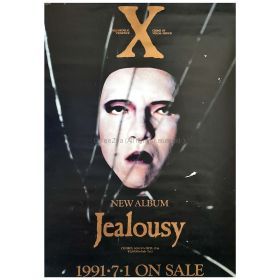 X JAPAN(エックス) ポスター jealousy 1991