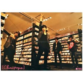 [Alexandros](ドロス) ポスター Me No Do Karate. HMV特典 2013 [Champagne]（シャンペイン）