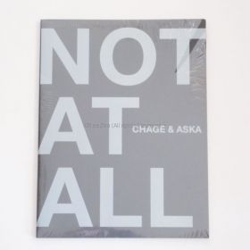 CHAGE&ASKA(チャゲアス) CONCERT TOUR 01>>02 NOT AT ALL パンフレット　黒