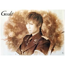 Gackt(ガクト) ポスター Requiem et Reminiscence～終焉と静寂～ 上半身