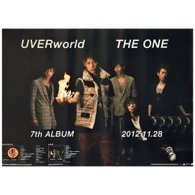 UVERworld(ウーバーワールド) ポスター THE ONE 告知 2010