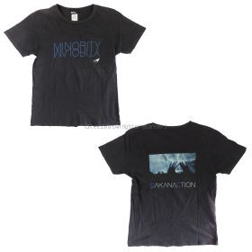 サカナクション(Sakanaction) SAKANAQUARIUM 2015-2016 "NF Records launch tour" Tシャツ ブラック MINORITY